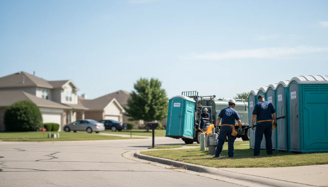 Porta Potty Rental in Brandon, TX near me